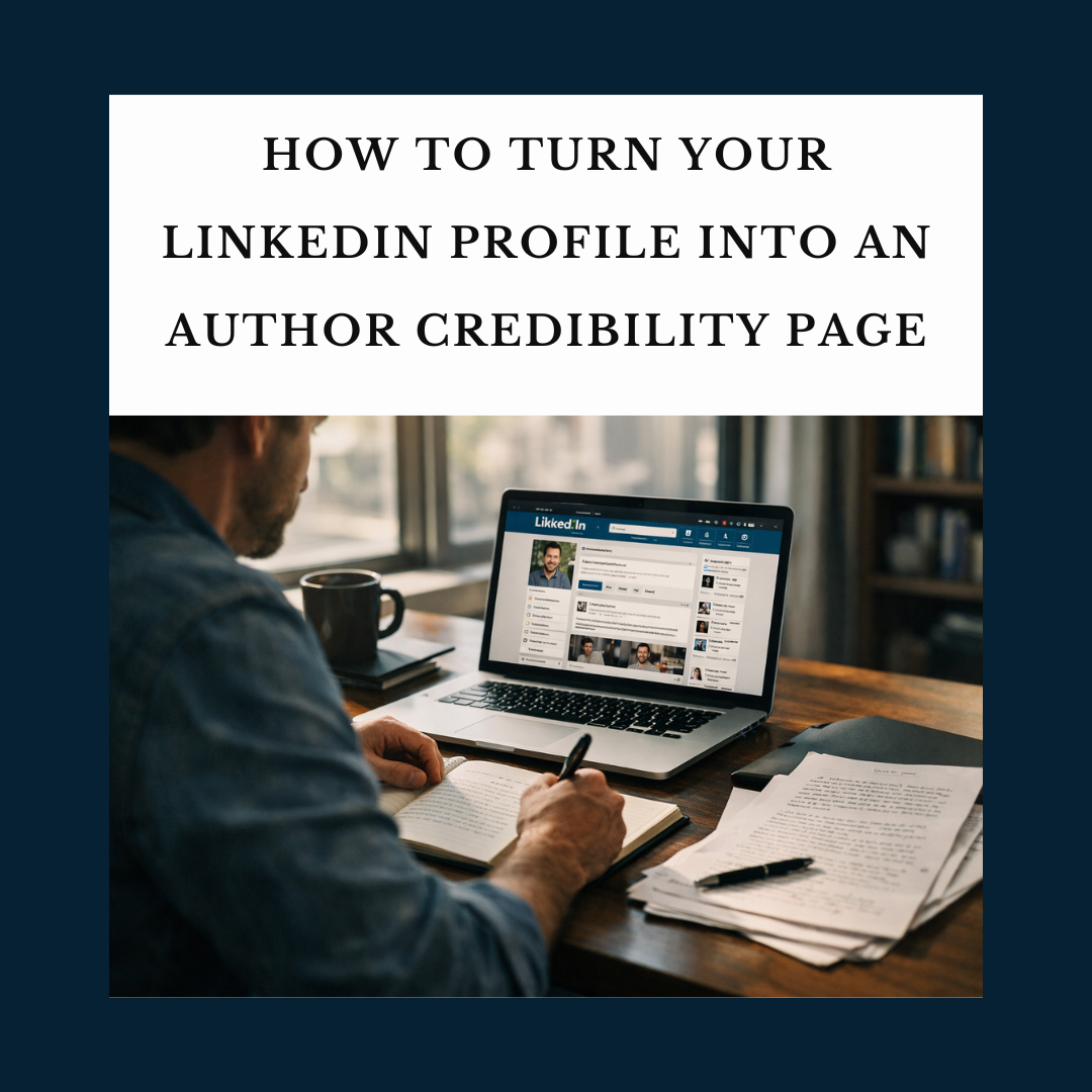 How to Turn Your LinkedIn Profile into an Author Credibility Page