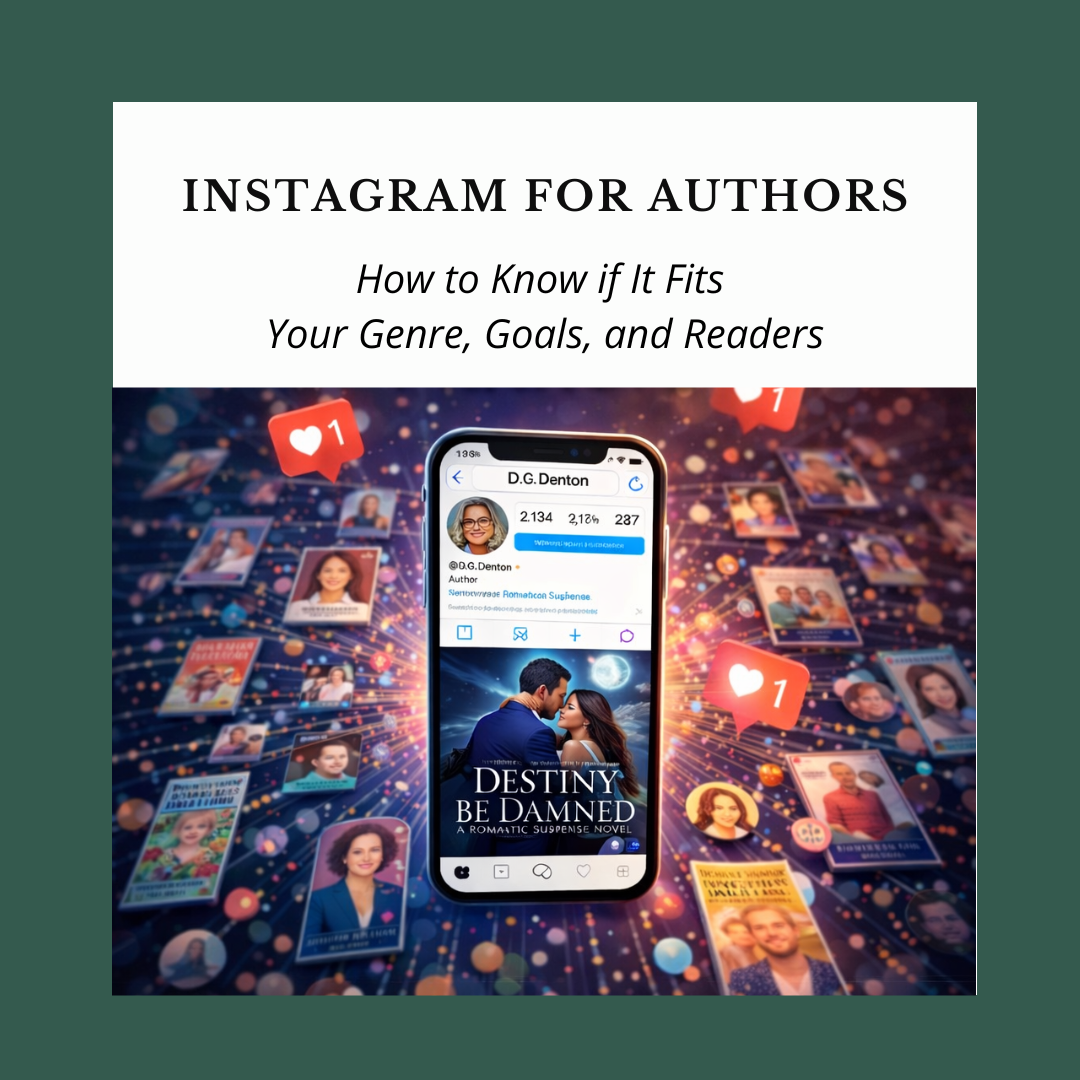 Instagram for Authors: How to Know if It Fits Your Genre, Goals, and Readers