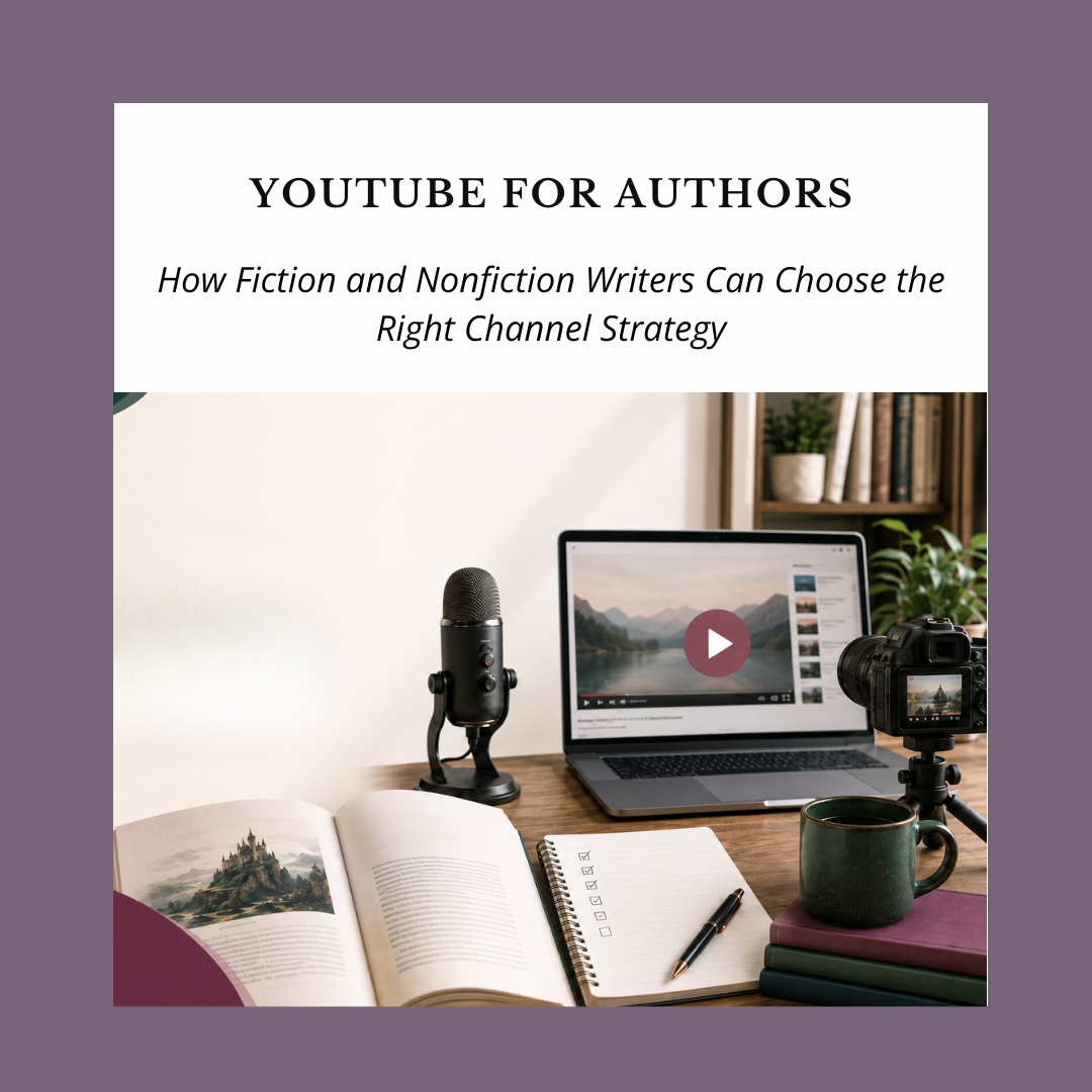 YouTube for Authors: How Fiction and Nonfiction Writers Can Choose the Right Channel Strategy